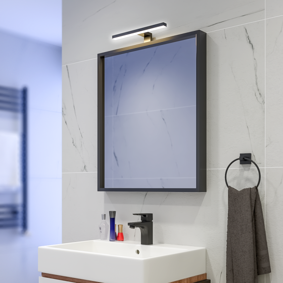 LED ОГЛЕДАЛО ЗА БАНЯ  ДЕТРОЙТ <Br> размер 60/70 см