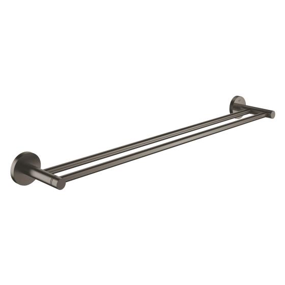 ДВОЙНА ПОСТАВКА ЗА ХАВЛИИ 65 СМ <Br> ЕСЕНШЪЛС 40802AL1 <Br> BRUSHED HARD GRAPHITE