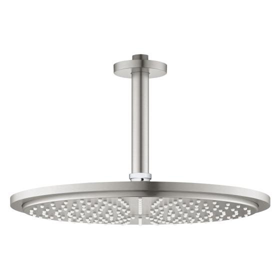 КОМПЛЕКТ ДУШ ГЛАВА КЪМ ТАВАНА 142 ММ <br /> RAINSHOWER Cosmopolitan 310 26067DC0 <br /> SUPERSTEEL