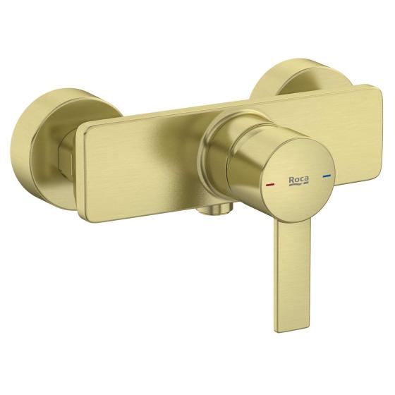 СТЕНЕН СМЕСИТЕЛ ЗА ДУШ <br> ТАРГА BRUSHED BRASS A5A215FVA0
